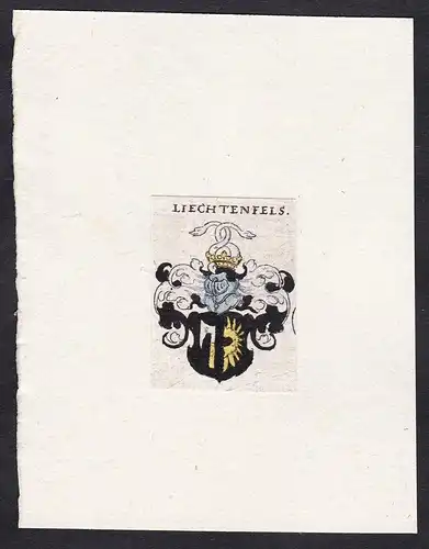 Liechtenfels - Liechtenfels Lichtenfels Wappen Adel coat of arms heraldry Heraldik