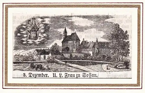 3. Dezember U. L. Frau zu Gossau - Wallfahrtskirche Sossau Straubing / Bayern