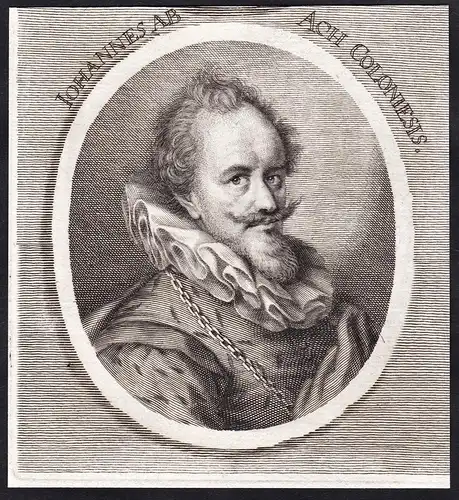 Iohannes Abach - Hans von Aachen (1552-1615) German painter Maler Portrait