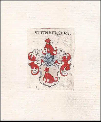 Steinberger - Steinberg Wappen Adel coat of arms heraldry Heraldik