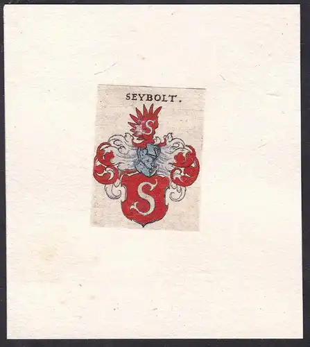 Seybolt - Seibold Wappen Adel coat of arms heraldry Heraldik