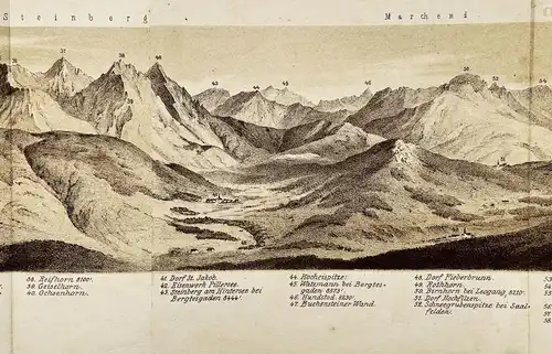 Rundschau auf den Kitzbichler Horn - Kitzbühel Kitzbüheler Horn Alpen Tirol Alpinistik / Österreich / Panorama