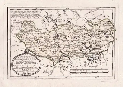 Des Herzogthums Schlesien Fürstenthum Ratibor und die preußischen Theile der Fürstenthümer Troppau und Jaegern