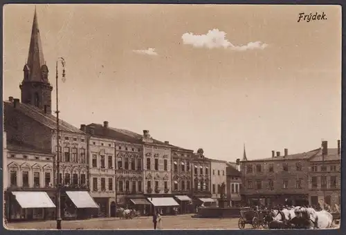 Frydek - Frydek-Mistek Mähren Moravia Czech Cechy Cesko Tschechien Ansichtskarte Postkarte AK postcard