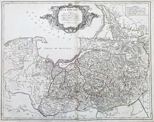 La Prusse divisée en Prusse Royale, et Prusse Ducale laquelle a etc. erigee en Royaume par l'Empereur Leopold