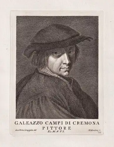 Galeazzo Campi di Cremona Pittore - Galeazzo Campi (1477-1536) Italian painter Maler Cremona Italy Italien Ren