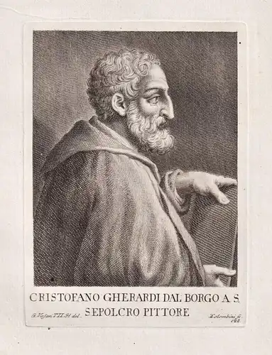 Cristofano Gherardi Dal Borgo A S. Sepolcro Pittore - Christofano Gherardi (1508-1556) Italian painter Maler I