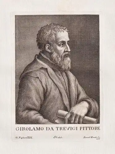 Girolamo Da Trevigi Pittore - Girolamo da Treviso (1507-1563) Italian painter Maler sculptor Bildhauer Italien