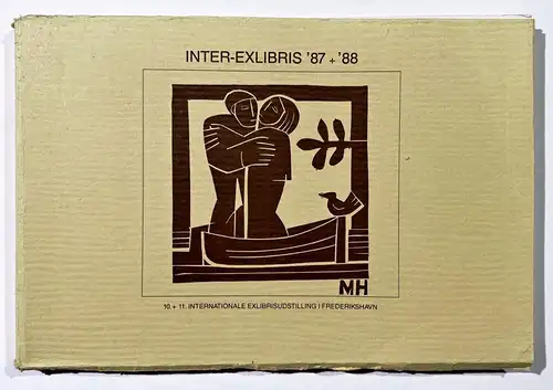 Inter-Exlibris '87 + '88. 10. + 11. Internationale Exlibrisudstilling i Frederikshavn.