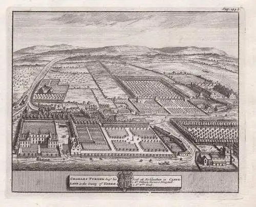 Charles Turner Esqr. his Seat att Kirkleatham... - Kirkleatham Hall Redcar Turner North Yorkshire England