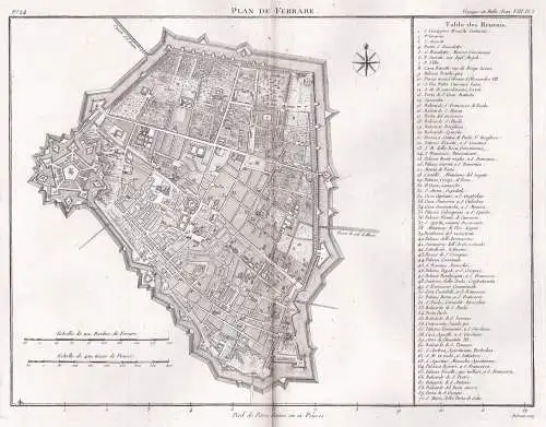 Plan de Ferrare- Ferrara Emilia-Romagna Italy Italia Italien