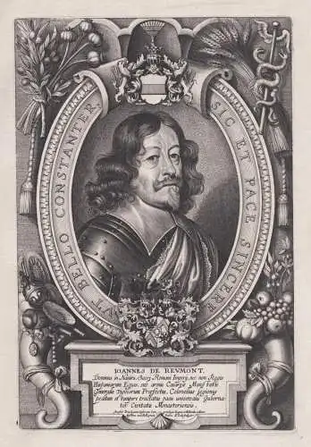 Ioannes de Reumont - Johann von Reumont (c.1590-1672) Stadtkommandant von Münster Westfalen Portrait