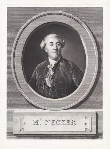 Mr. Necker - Jacques Necker (1732-1804) banker finance minister Bankier Portrait