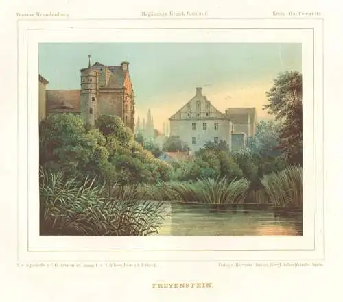 Freyenstein - Schloss Freyenstein Wittstock/Dosse Prignitz / Brandenburg