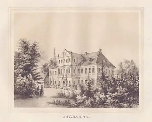 Stauchitz - Schloss Stauchitz LK Meißen / Sachsen