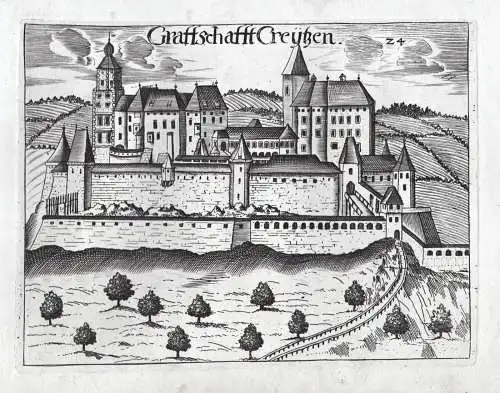 Graffschafft Creytzen - Burg Kreuzen Bad Kreuzen BZ Perg Oberösterreich Österreich