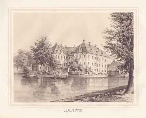 Kanitz - Schloss Canitz Riesa LK Meißen / Sachsen