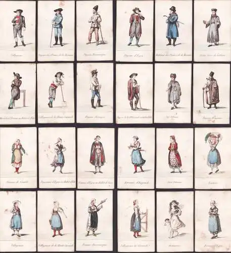 L'Autriche - Trachten costumes Österreich Austria / Spielkarten playing cards carte da gioco cartes à jouer