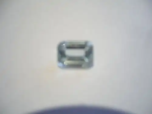 Aquamarin Edelstein - smaragt Schliff 1,4ct (421) Preis reduziert