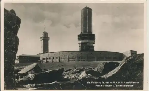 Feldberg v. 1951 U.K.W.S. Fernmeldeturm (AK393) 