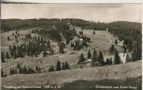 Feldberg v. 1964 Grafenmatt und Zeller Hang (AK768)