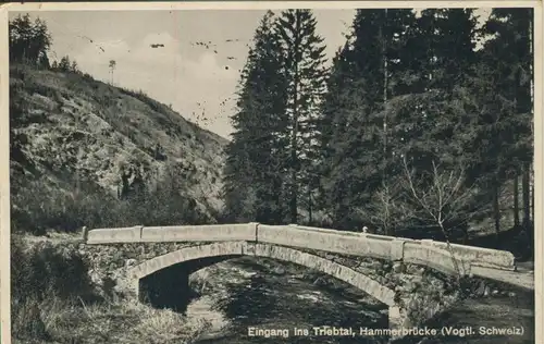 Vogtland-Triebtal v. 1934 Die Hammerbrücke (AK915)