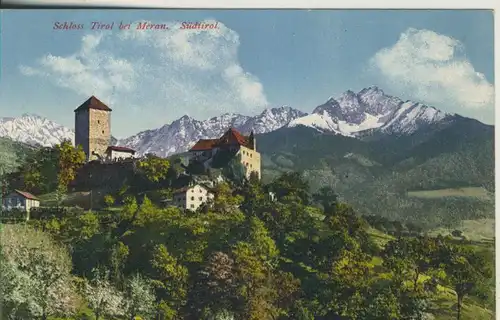 Südtirol bei Meran v. 1935 Schloß Tirol (AK1070)