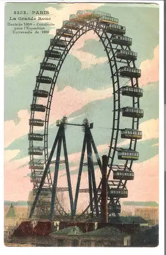 Paris - La Grande Roue von 1901 (AK4612)