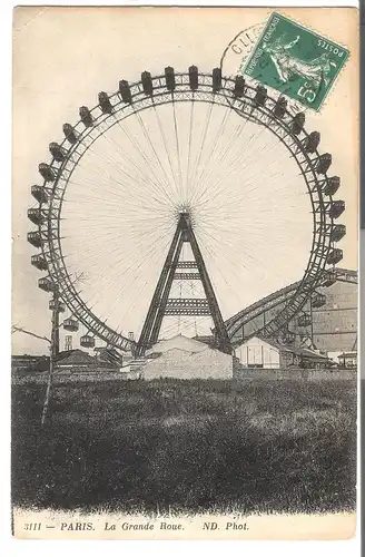 Paris - La Grande Roue von 1914 (AK4619)