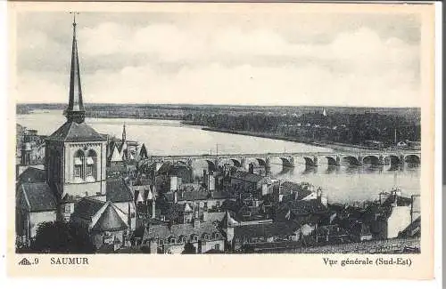 SAUMUR - Vue générale (Sud-Est) von 1922 (AK5362)