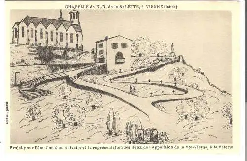 Chapelle de N.D. de la Salette, à Vienne von 1920  (AK5406)