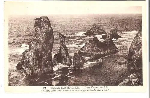 BELLE ILE EN MER  -  Port Coton von 1924 (AK5559)