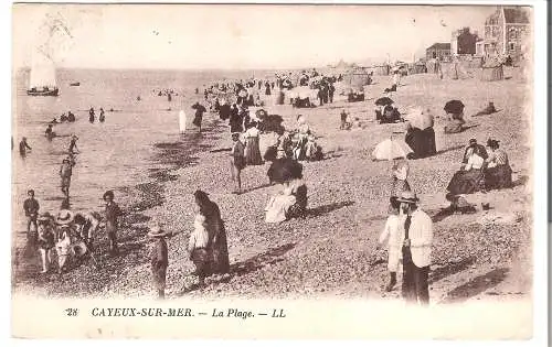 CAYEUX-SUR-MER - La Plage von 1925 (AK5593)