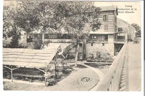 Poissy - Restaurant de la Reine Blanche von 1905 (AK5630)