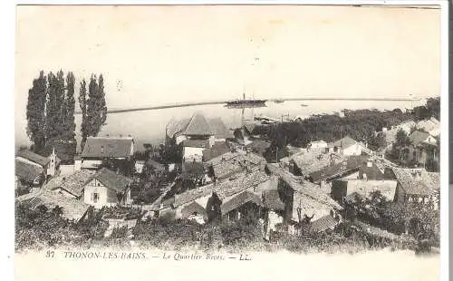 Thonon les Bains - Le Quartier Rives von 1921 (AK5694)