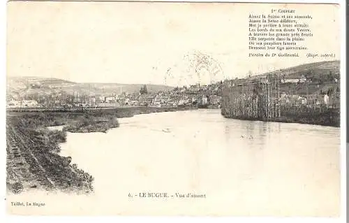 LE BUGUE - Vue d'amont  von 1906 (AK5706)