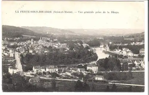 LA FERTE-sous-Jouarre - Vue générale prise de la Dhuys von 1920 (AK5713)