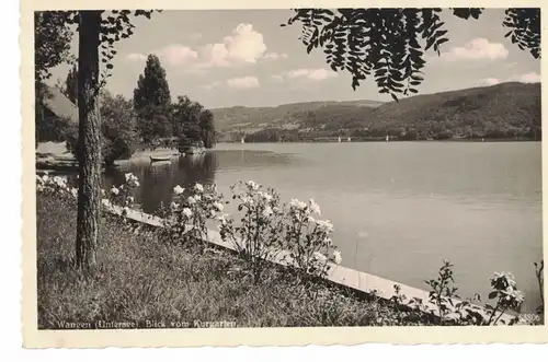 AK Wangen, Untersee, Öhningen, Kurgarten, 1957 gelaufen mit Marke