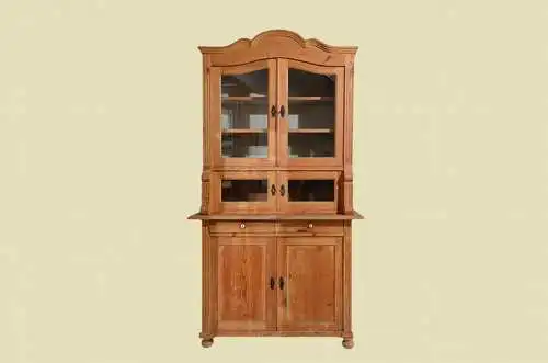 Küchenbuffet ANTIK Jugendstil Weichholz Vitrine Kommode Schrank von 1920