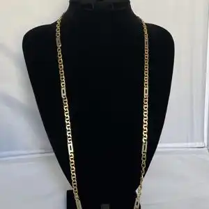 Collier aus Gelb- und Weißgold 585 Echtgold - 14 Karat