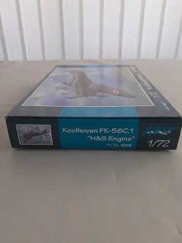 Azur Koolhoven FK-58C.1 "H&amp;S Engine"-1:72-A095-Modellflieger-OVP-1073