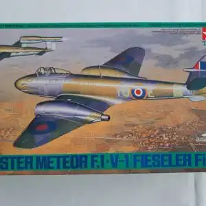 Tamiya Gloster Meteor F.1.V-1 (Fieseler Fi103)-1:48-61065-Modellflieger-OVP-1142