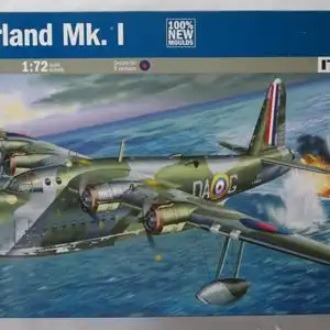 Italeri Sunderland Mk.I-1:72-1302-Bauteile versiegelt-Modellflieger-OVP-0984