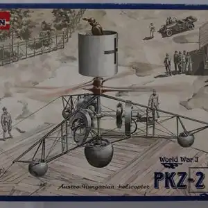 Roden PKZ-2 World War 1 Austro-Hungarian Helicopter-1:72-008-Modellflieger-OVP-0928