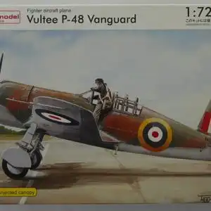 AZ model Vultee P-48 Vanguard Fighter aircraft plane-1:72-AZ 7262-Modellflieger-OVP-0858