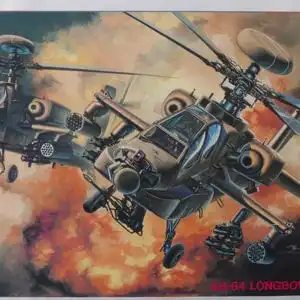 Hasegawa AH-64 Longbow Apache-1:72-02903 (ET3)-Modellflieger-OVP-0184