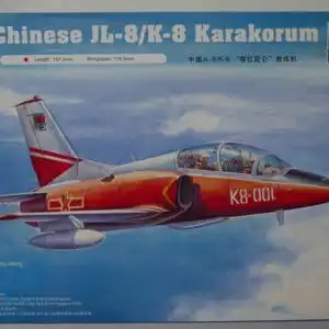 Trumpeter Chinese JL-8/K-8 Karakorum-1:72-01636-Bauteile versiegelt-Modellflieger-OVP-0560