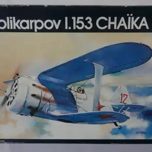 Heller Polikarpov I.153 Chaika-1:72-249-Modellflieger-OVP-0441