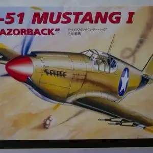 Italeri, P-51 Mustang I "Razorback"-1:72-090-Modellflieger-OVP-0403