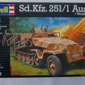 Revell Sd.Kfz. 251/1 Ausf. C-1:72-03173-Militärfahrzeug-OVP-0338